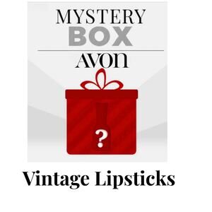 AVON Lot of 60 Vintage Lipstick Mystery Box ~ NOS